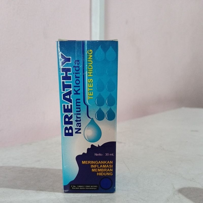 breathy nasal drop tetes hidung 30ml