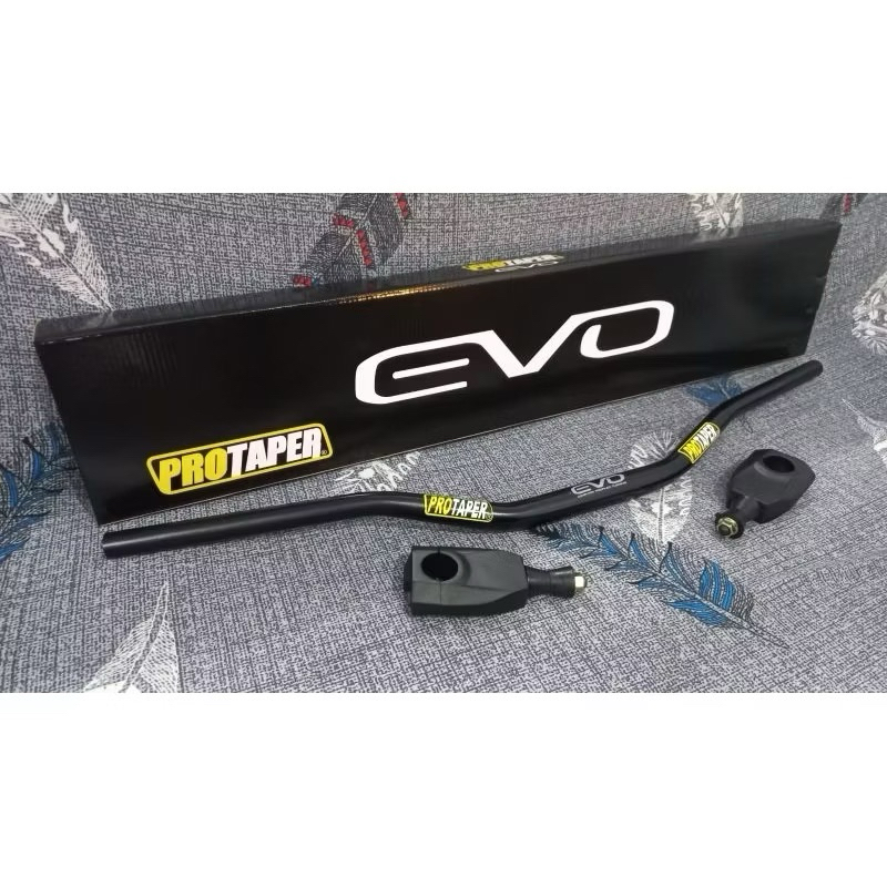 Stang Protaper Evo Low Stir Fatbar High Countor + Raiser Stang KLX Drat 14 Universal