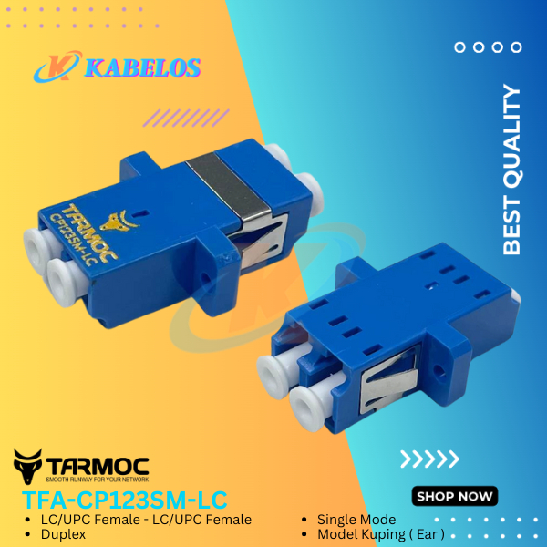Tarmoc Coupler LC-LC Duplex Fiber Optic | LC-LC Fiber Adapter Duplex