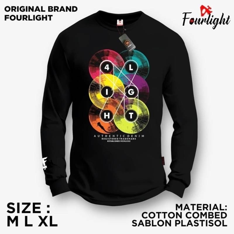 Kaos lengan panjang pria Dan wanita_Oblong kaos panjang Lengan_T-strit Lengan Panjang_Kaos distro Le