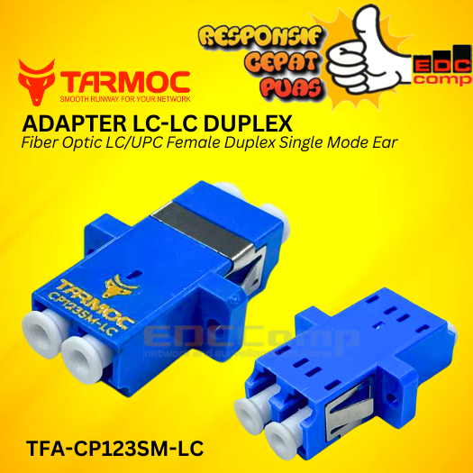Tarmoc Duplex Coupler LC-LC Fiber Optic | LC-LC Fiber Adapter Duplex