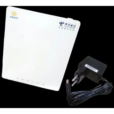 ONU XPON GPON EPON HUAWEI NON WIFI MODEM ONT ROUTER ACCESS Hg8120c gpon set 12V + Adaptor