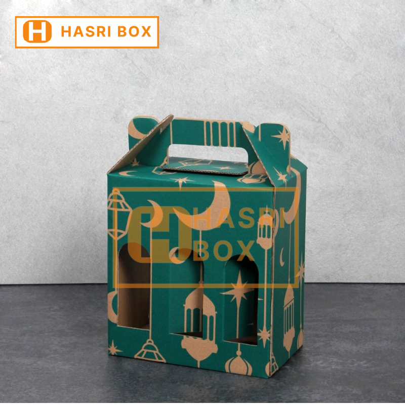 

(10 Pcs) Dus Botol Kale 250ml Isi 6 Parsel Lebaran Kotak Karton Kardus Box Jinjing Kemasan Minuman Hampers Idul Fitri