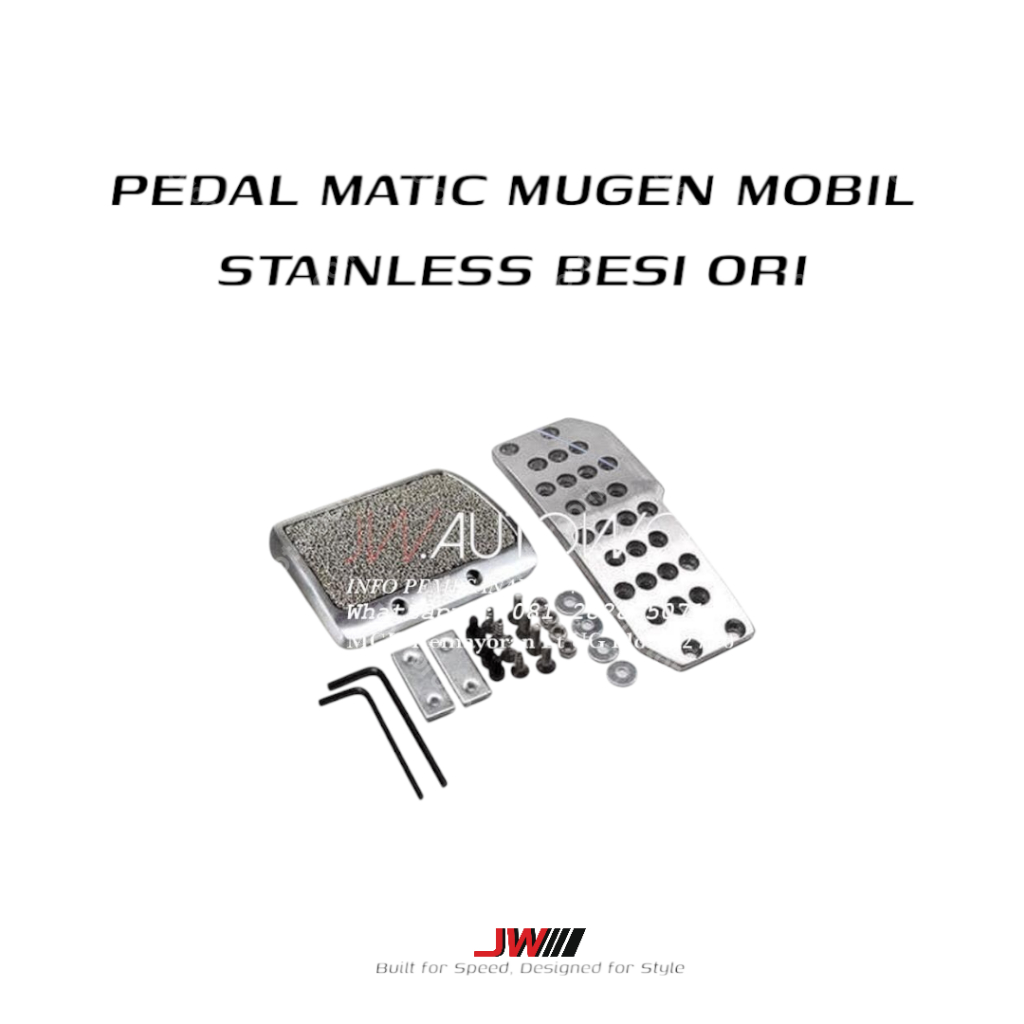 PEDAL MATIC MUGEN - PEDAL MOBIL AUTOMATIC RACING MUGEN  - PEDAL MOBIL MATIC