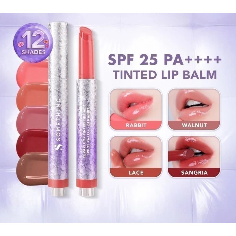 SOMETHINC - Ceraplump Tinted Lip Balm SPF25 PA++++ - SPF Tinted Lip Balm / Somethinc Tinted Lip Balm