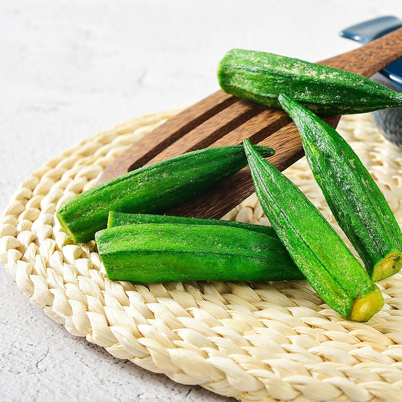 

Seduh Pertama - Keripik Sayur Okra PREMIUM / Cemilan Sayur Rendah Kalori