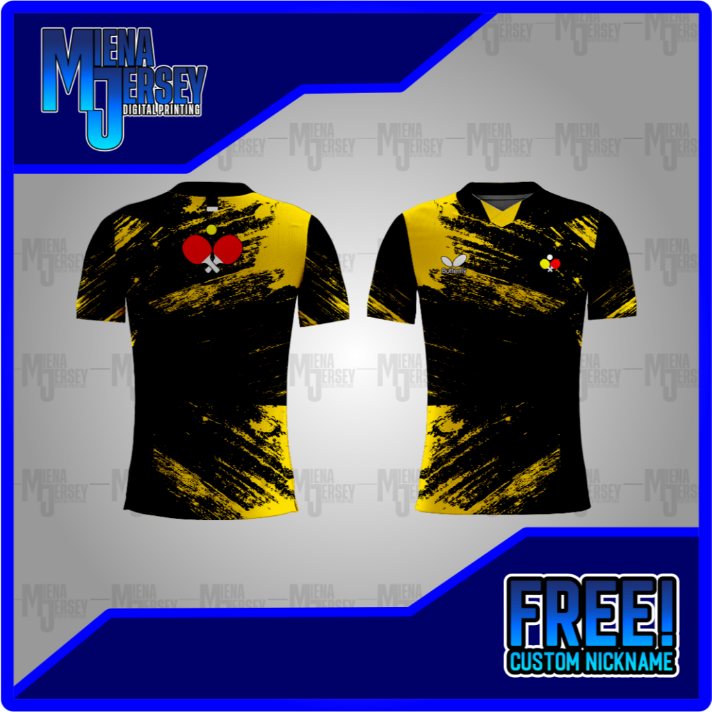 JERSEY TENIS MEJA  / JERSEY PINGPONG  / BAJU TENIS MEJA / KAOS TENIS MEJA / BAJU  PINGPONG / KAOS PI