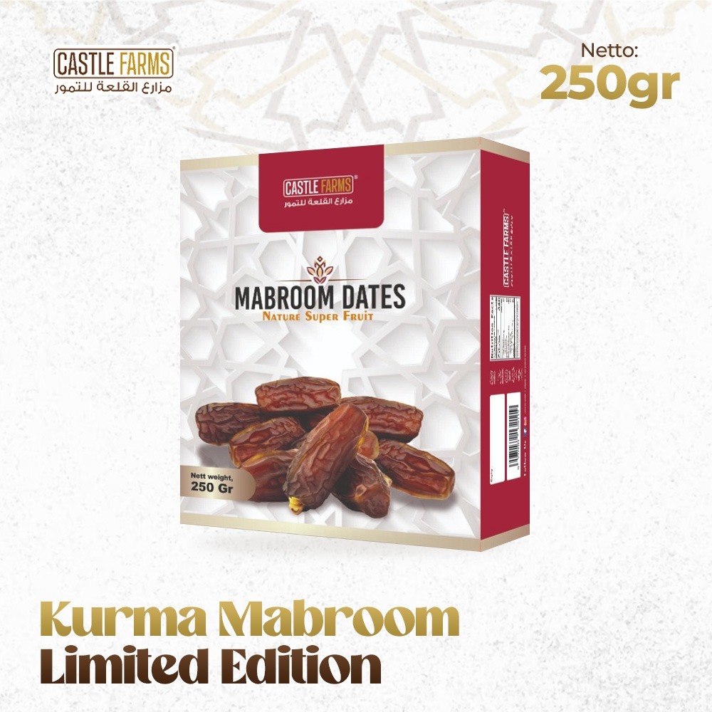 

Castle Farms Kurma Mabroom 250gr Kurma Mabrom