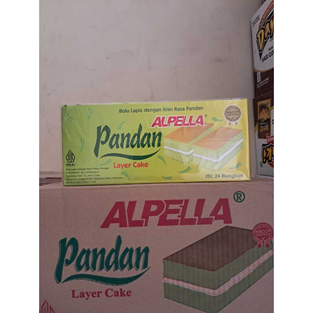 

BOLU ALPELLA COKLAT DAN PANDAN 8GR ISI 24 PCS