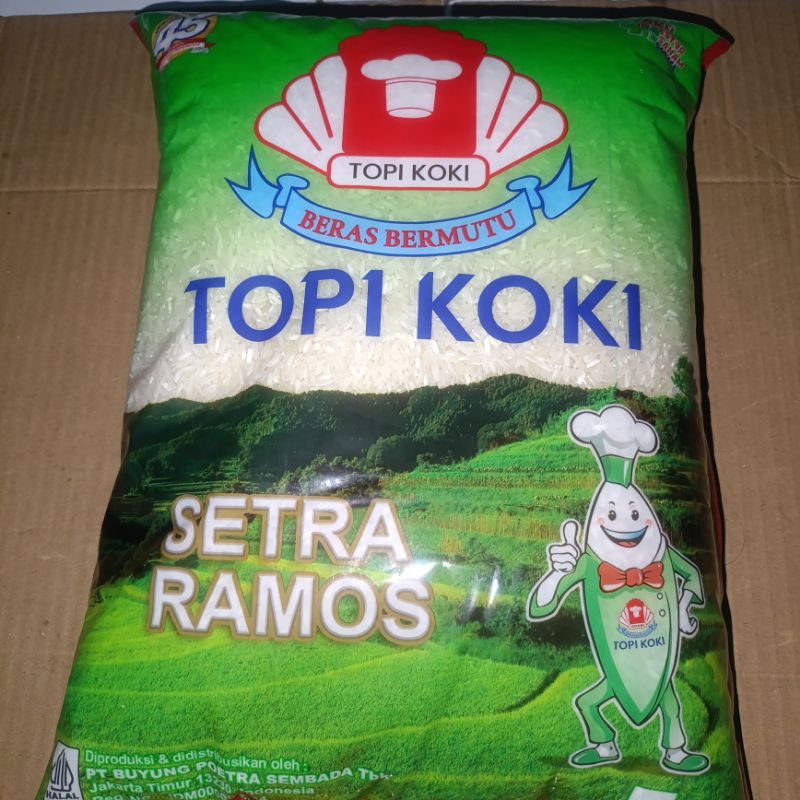 

Beras Topi Koki 5Kg Beras Premium Topi Koki