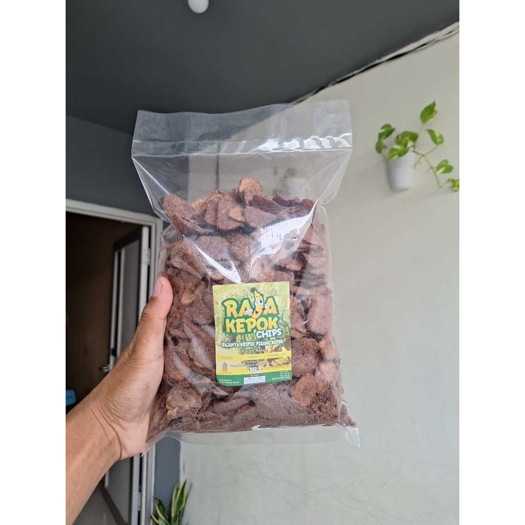 

Kripik Pisang Cokelat Raja Kepok Chips 500gr Bisa Cod