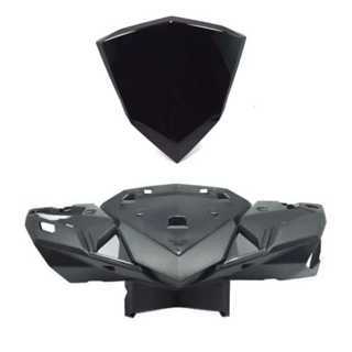 53204/53205-K59-A10ZB visor & cover handle fr batok depan dan visor vario 125 vario 150 2015-2017 or