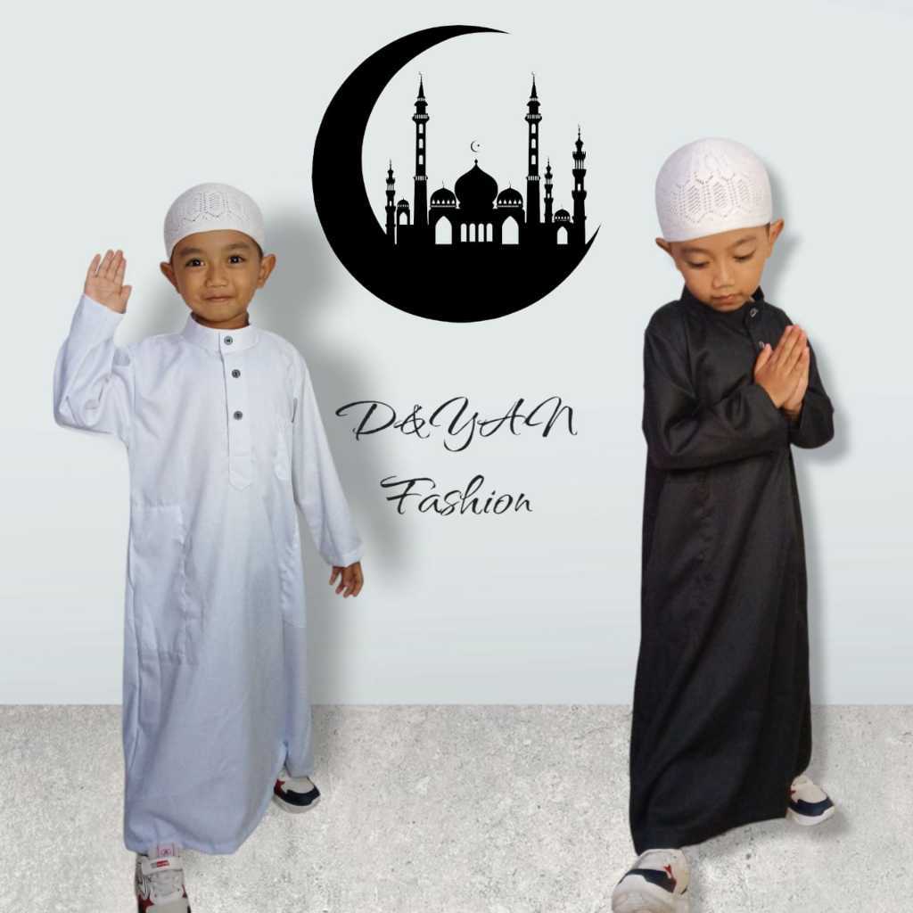 Gamis Anak Laki Laki Jubah Anak Laki Laki ORIGINAL JUBAH GAMIS ANAK LAKI LAKI USIA 1-10 TAHUN BAHAN 