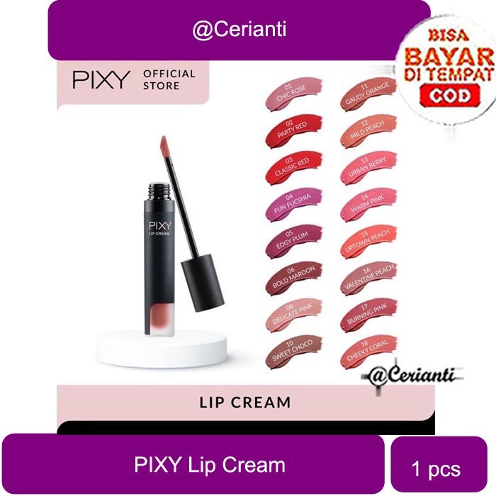 Pixy Lip Cream Matte//LIP MATTE PIXY_Cerianti