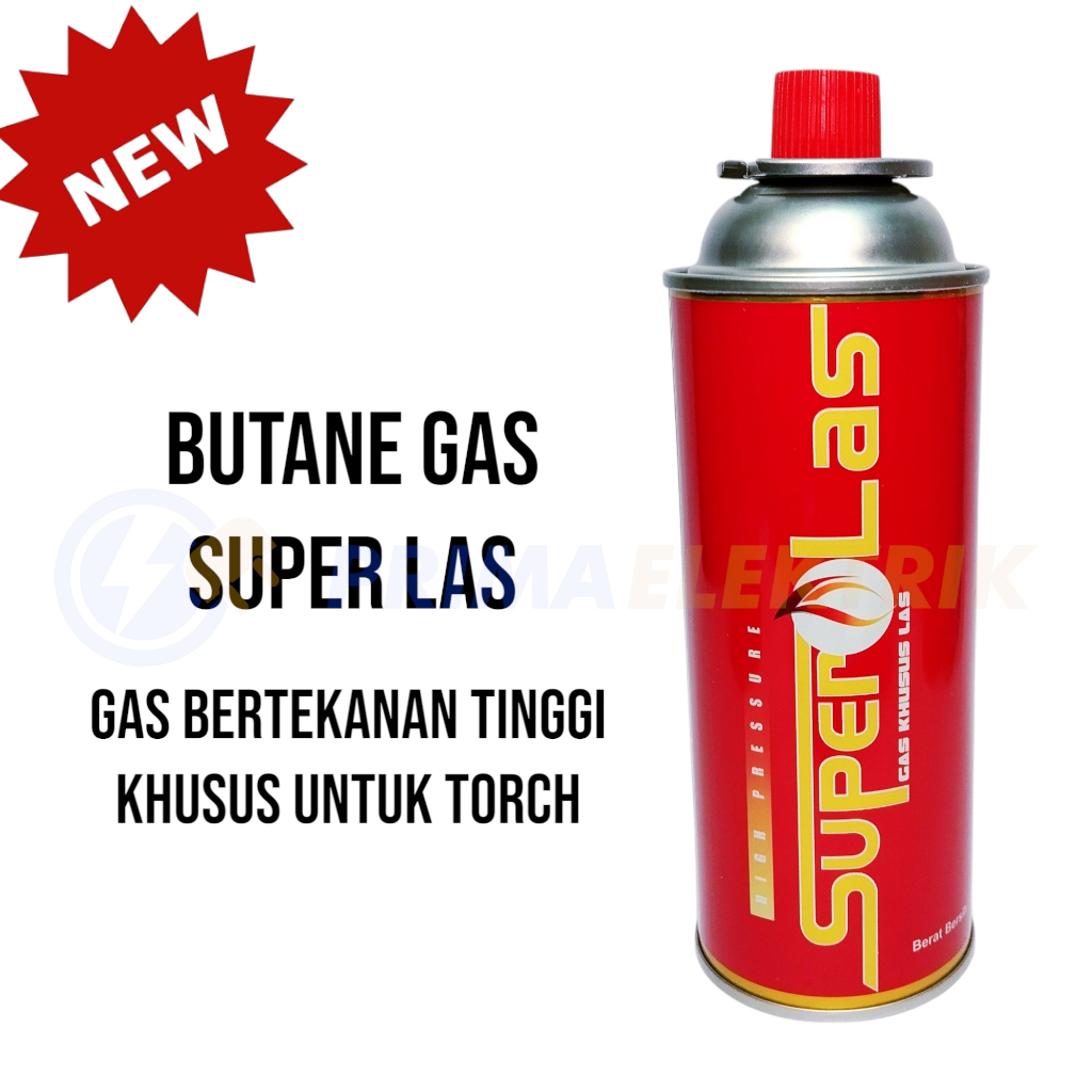 Gas Butane Super Las 230 gr khusus untuk Torch