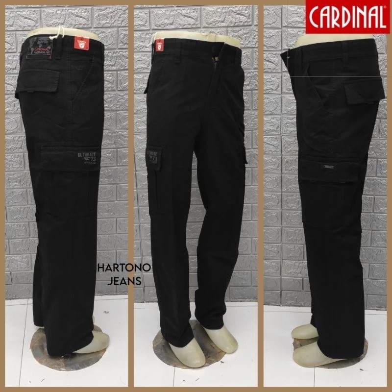 CARDINAL celana panjang cargo Tactical pria | celana panjang cargo cardinal original skinny fit - hi