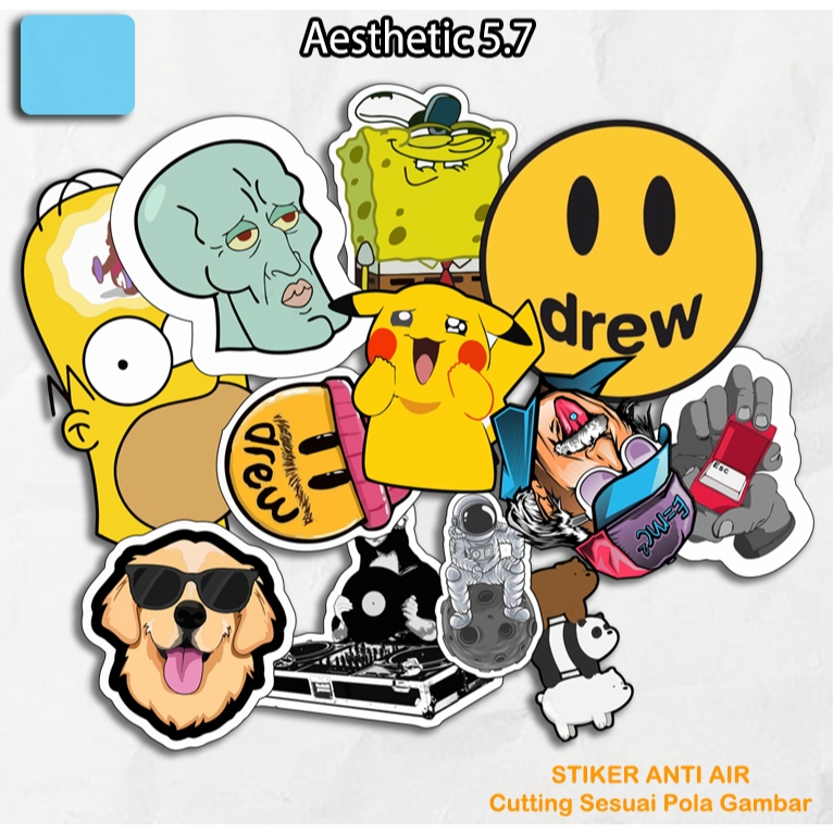 

Sticker Hypebeast Stiker Laptop Helm Hp Aesthetic Anti Air Bahan Premium Paper Vinyl