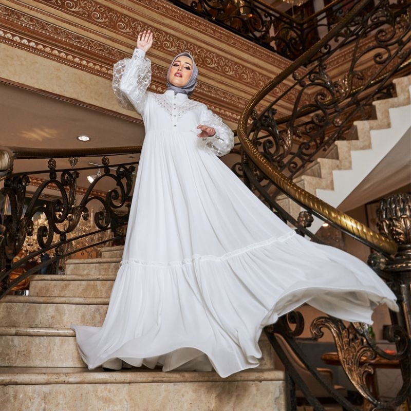 Mandjha Diana Dress Ivan Gunawan - Busana Muslim Wanita Modest