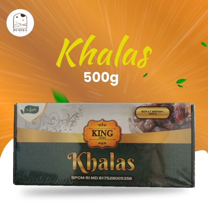 

Kurma Khalas King 500gr - Khalas King - 500gr