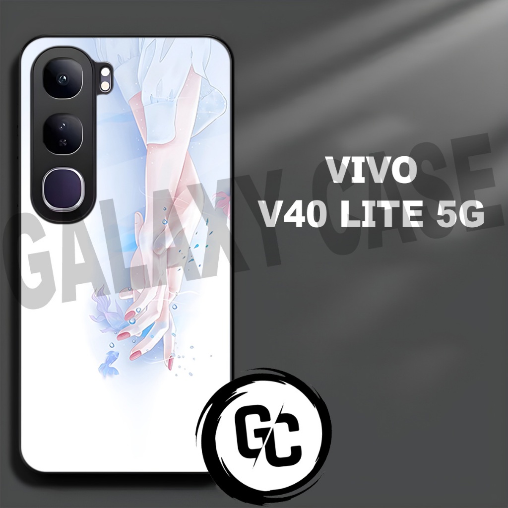Case hp VIVO V40 lite 5G- softcase glossy kilau -GC 14- Motif CEWEK/casing VIVO V40 lite 5G/kesing V