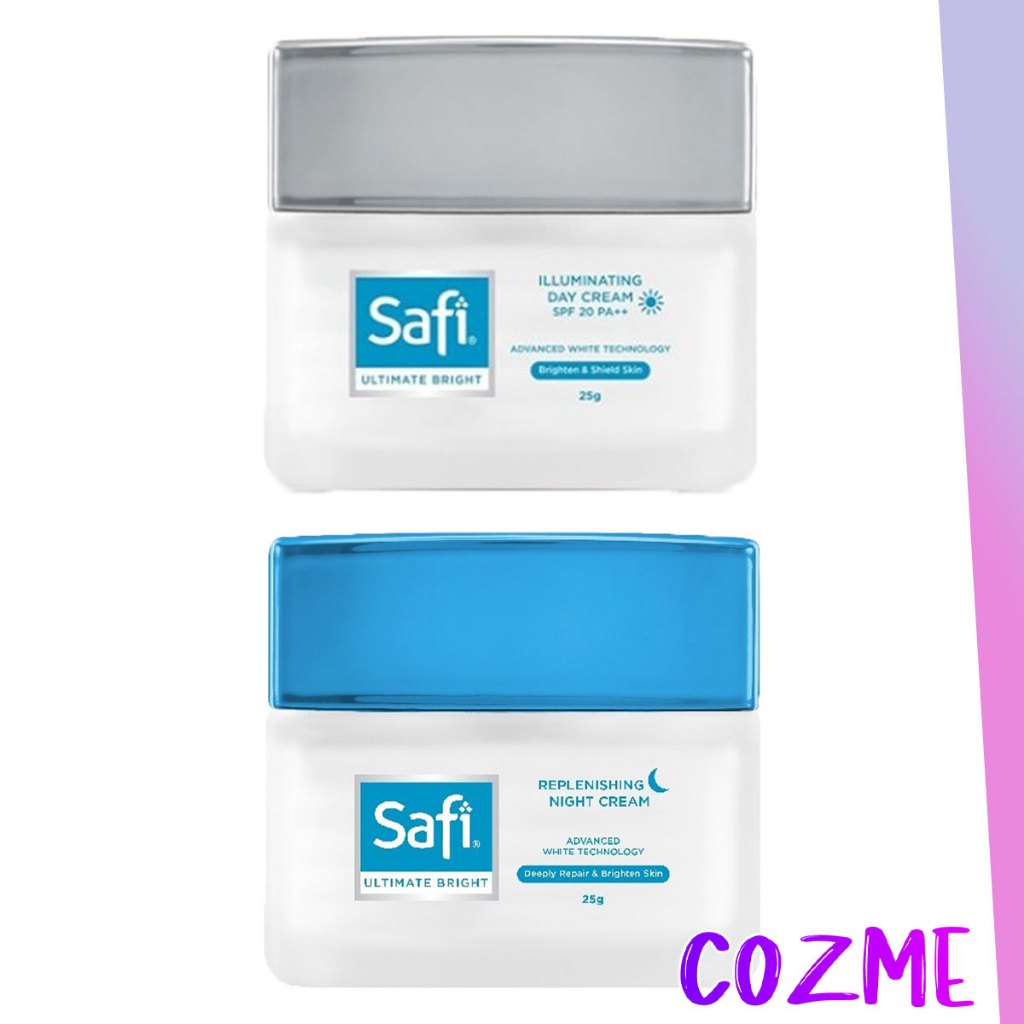 [2 PCS] SAFI Ultimate Bright Day Cream + Night Cream