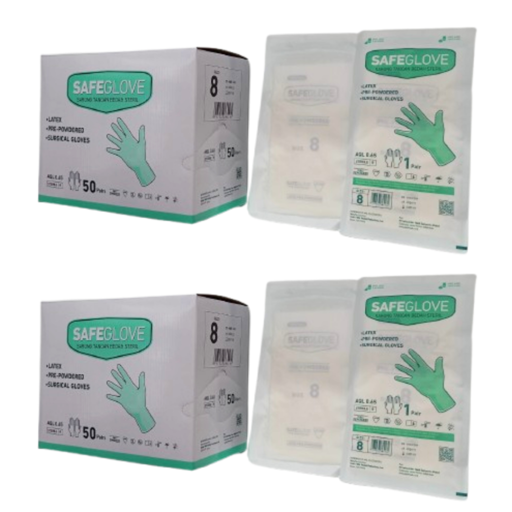 Safeglove - Surgical glove steril safeglove / Sarung tangan steril safeglove