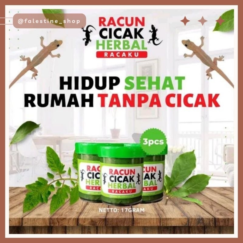 Racun Cicak Herbal Hidup Sehat Rumah Tanpa Cicak