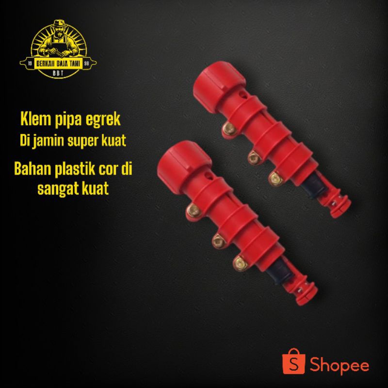 Klem senter egrek pengunci pipa sawit