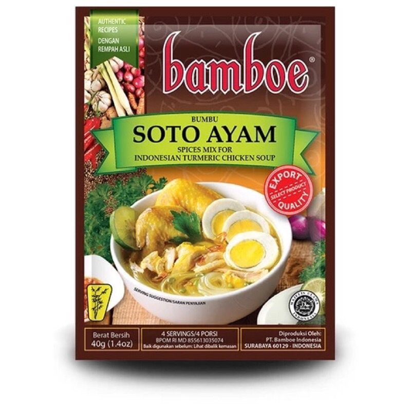 

BUMBU BAMBOE SOTO AYAM