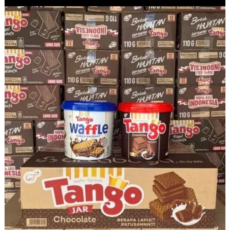 

Wafer Tango jar rasa chocolate / Tango waffle choco hazelnut 240gr