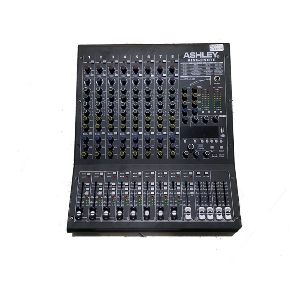 Mixer Analog Ashley KING NOTE 8 Original bluetooth