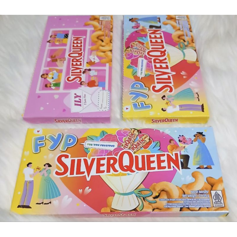 

SILVERQUEEN CASHEW VALENTINE 2PCS FYP 55GR