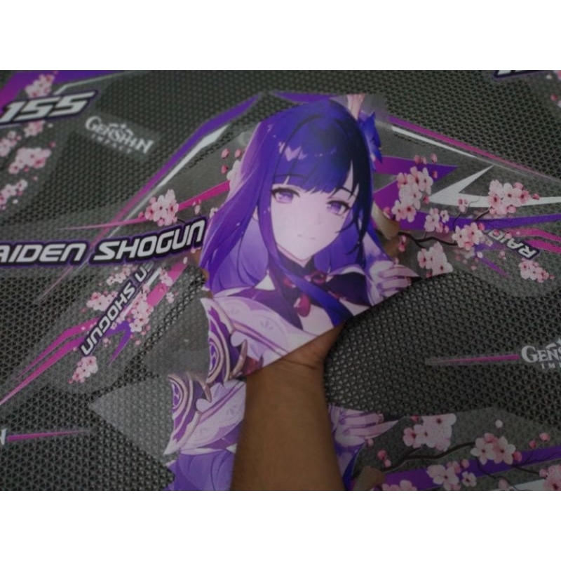 STRIPING TRANSPARAN YAMAHA AEROX NEW CUSTOM DESAIN ANIME TERBARU