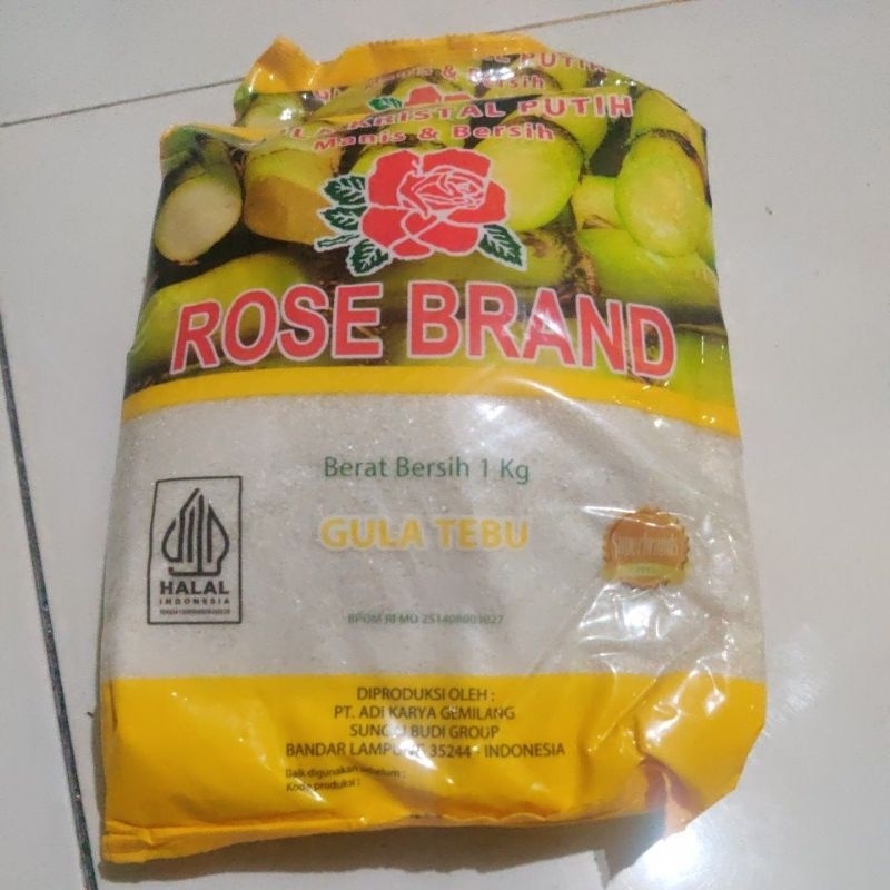 

Gula pasir murah 1 kg rosebrand kuning