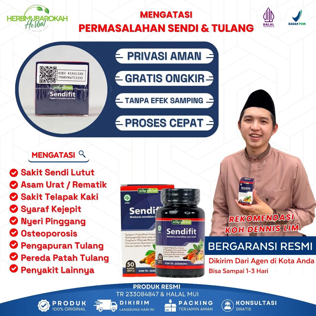 Sendifit asli original - sendifit herbal asli - SendiFit Kapsul 100% Terlaris (Produk Bergaransi Res