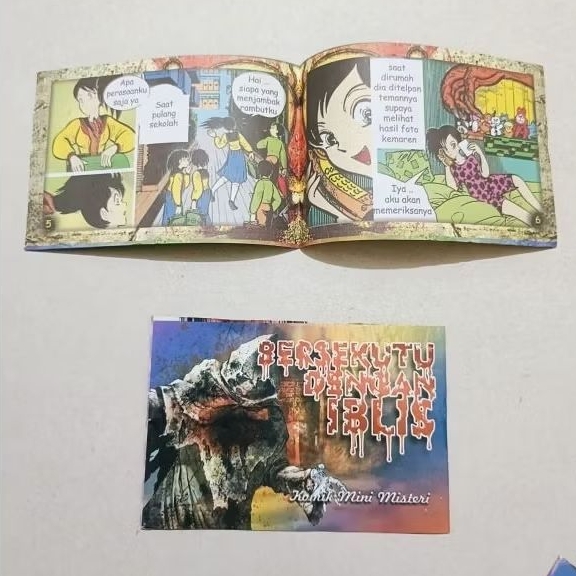 bacaan anak anak komik horor kecil isi 20 pcs