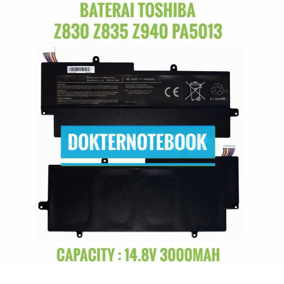 BATERAI BATTERY BATRE TOSHIBA DYNABOOK R631 R632 R632/F R632F R632G R632/G R632H R632/H PA5013 PA501
