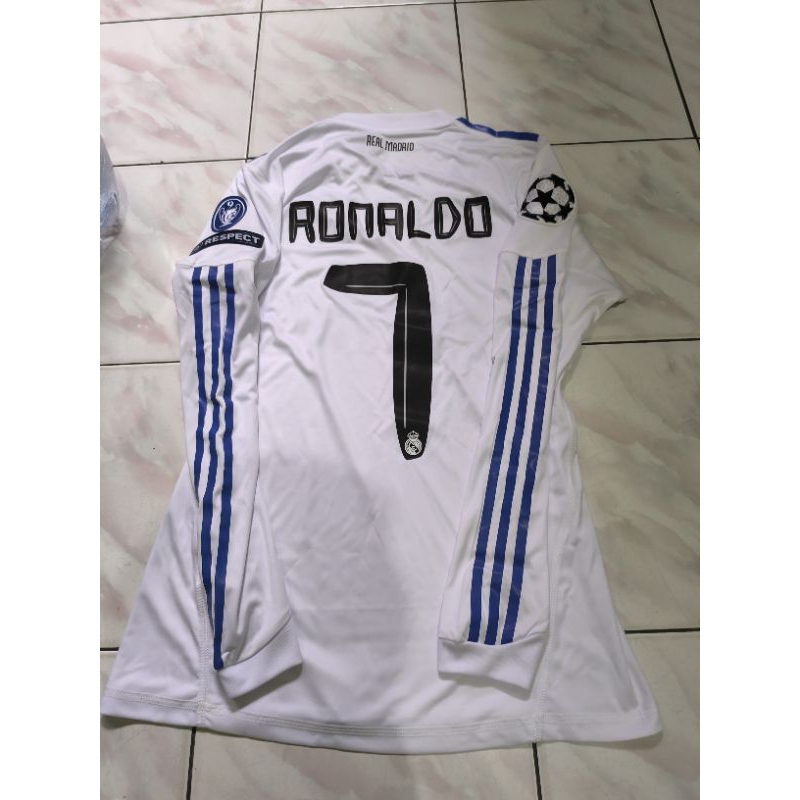 Jersey Ronaldo Real Madrid 2010 Long Sleave