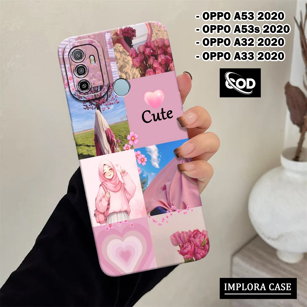 Case Oppo A53 / A53s / A32 / A33 2020 Case AESTHETIC IMPLORA CASE Casing Oppo A53 / A53s / A32 / A33