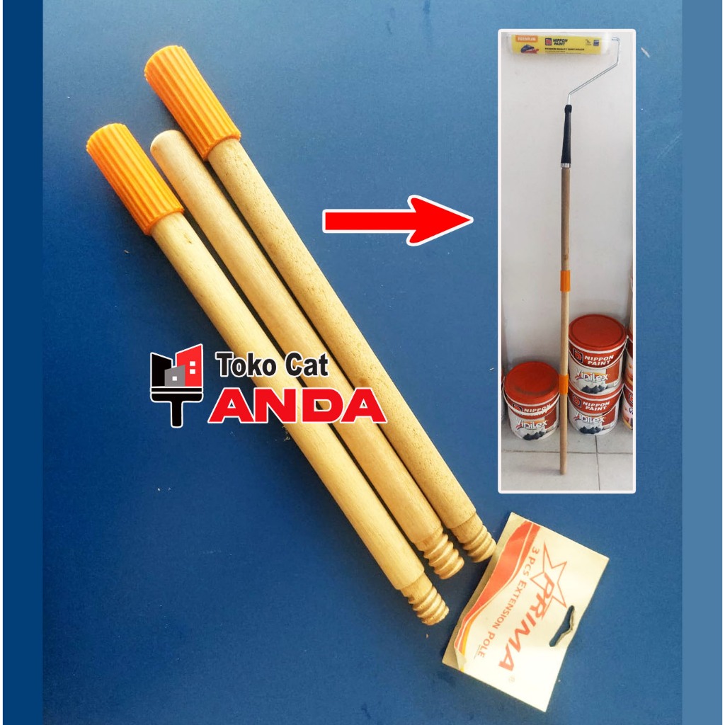 Tongkat Rol Cat - Gagang Rol kuas Cat - Extension Pole Prima