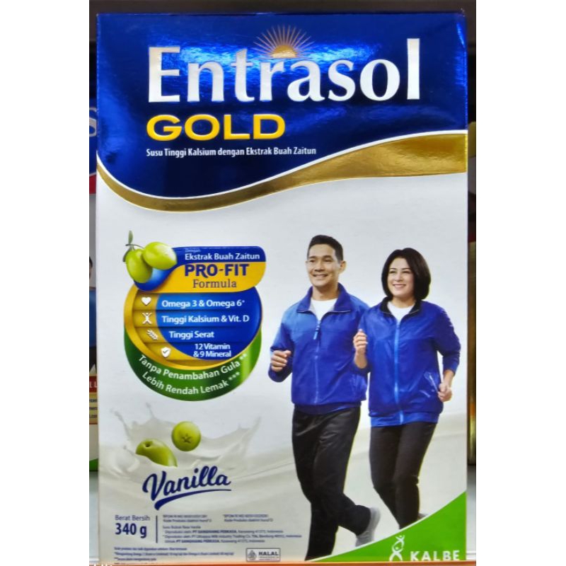 

ENTRASOL GOLD 340G original, vanilla & chocolate