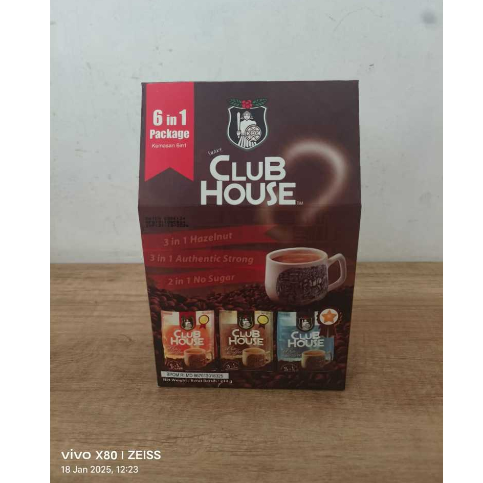 

Shake Club House - White Coffee 6 in 1 Box - 3 Jenis Varian - Produk Malaysia