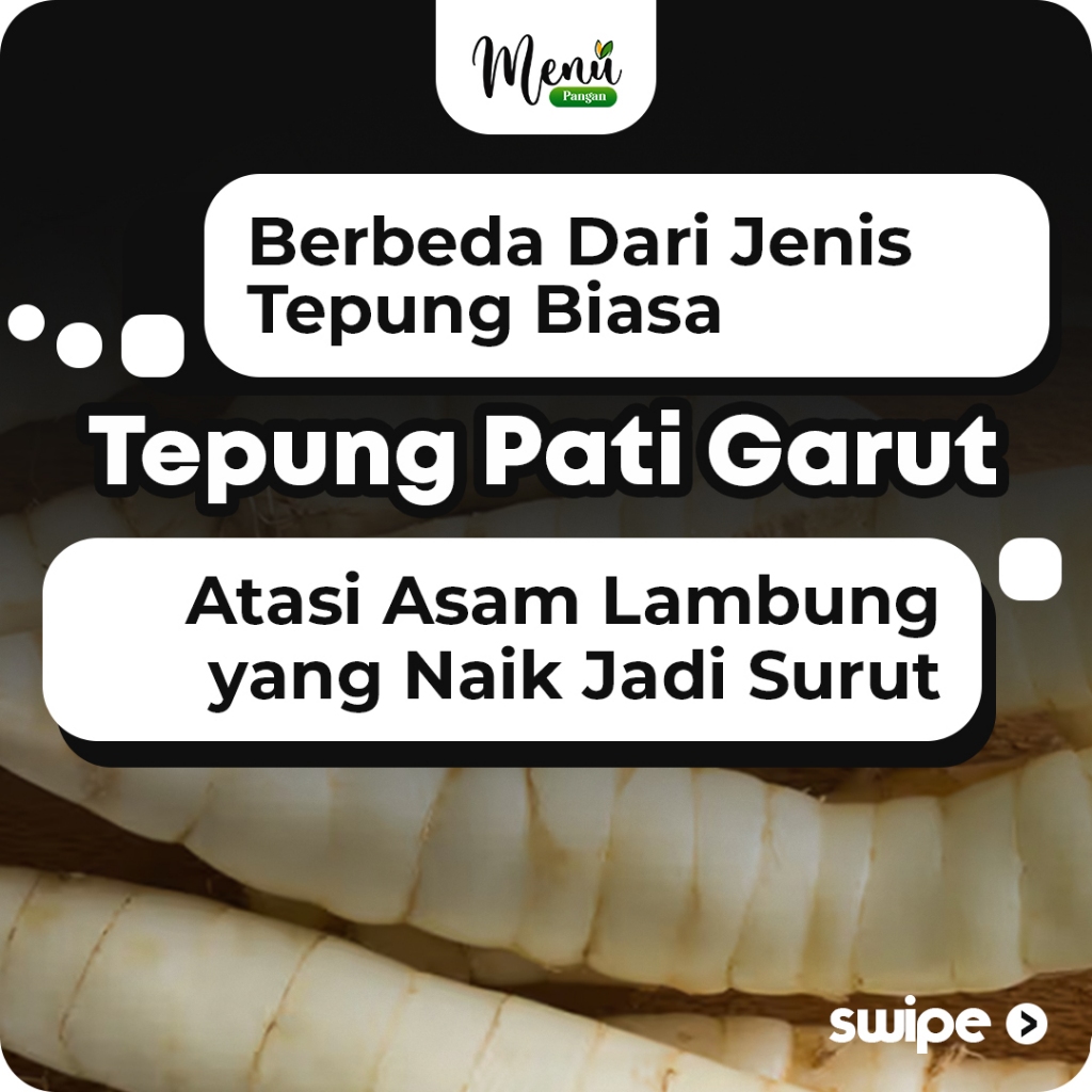 

Tepung PATI GARUT PREMIUM Grade A 100% Asli untuk Asam Lambung, Gerd - Irut Angkrik Bebas Gluten
