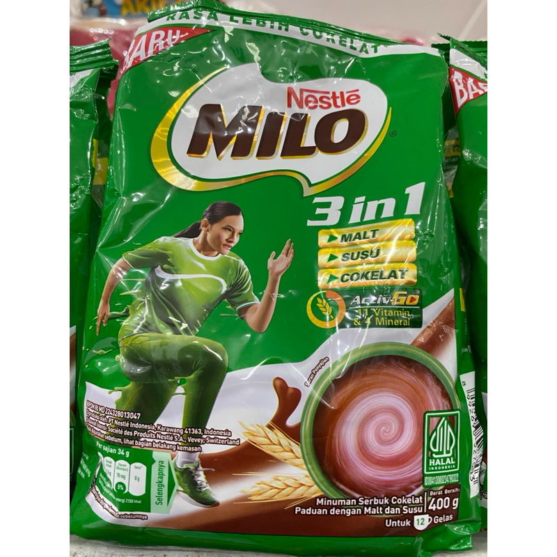 

NESTLE MILO 3in1 400gr