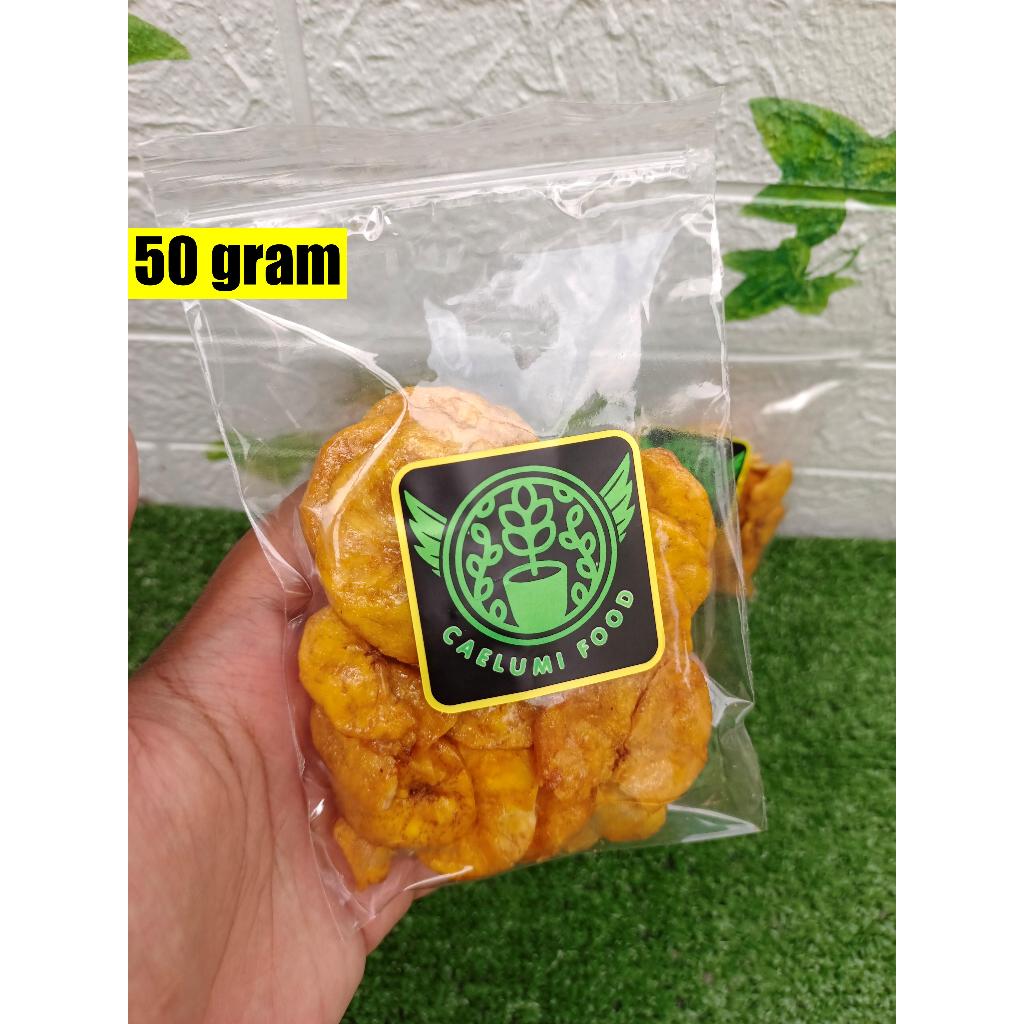 KERIPIK PISANG MANIS PREMIUM 50GR GURIH RENYAH 50 GRAM