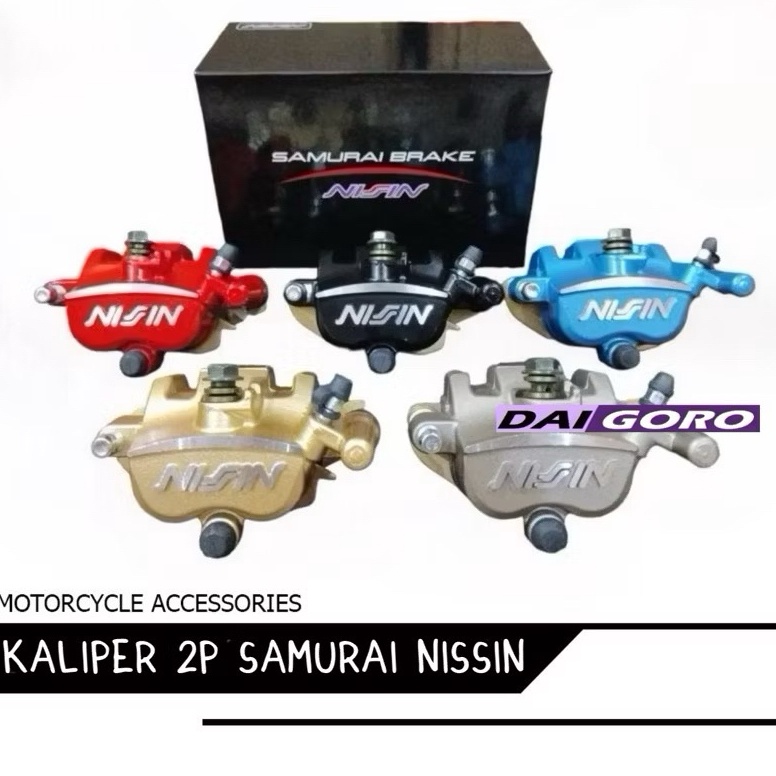 Harga Bersahabat Kaliper 2 Piston Samurai Nissin Kaliper Brake 2 Piston Samurai Nissin Universal