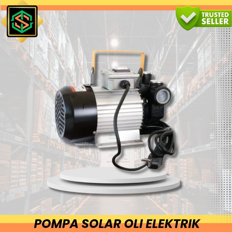 Pompa Solar Oli Elektrik Oil Pump YB 60 AC 220 V