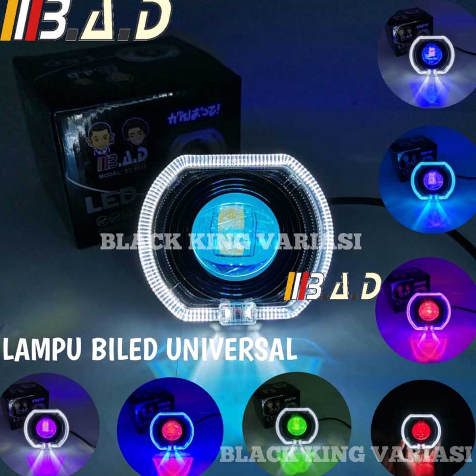 Terbaru Lampu Biled Ala Ala 45 inch Universal Lampu Tembak Biled Projie Lampu Tembak Led Projie Bile