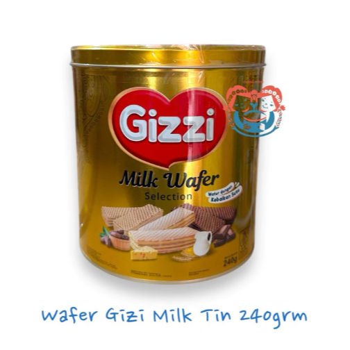 

Gizzi Wafer Kaleng Tin 240gr / kapal api u/ lebaran, parcel EDISI LEBARAN