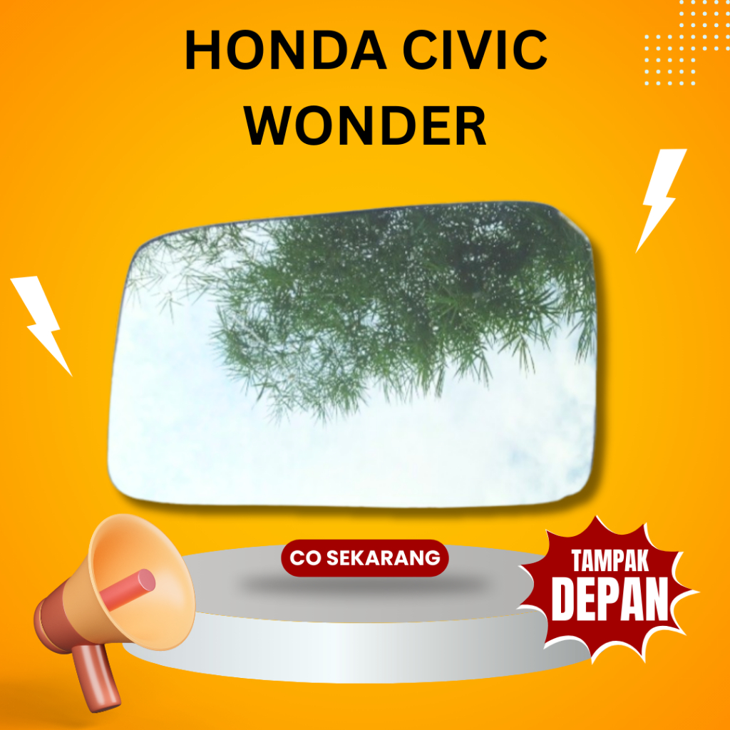 kaca spion honda civic wonder hanya kaca saja Kaca Spion Honda Civic Wonder Kanan Kiri Kaca Refill S